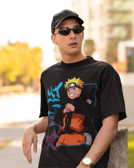 Naruto Ready To Fight - Oversized T-Shirt