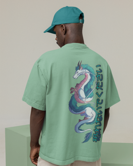 Haku The Dragon | Spirited Away - Oversize T-shirt